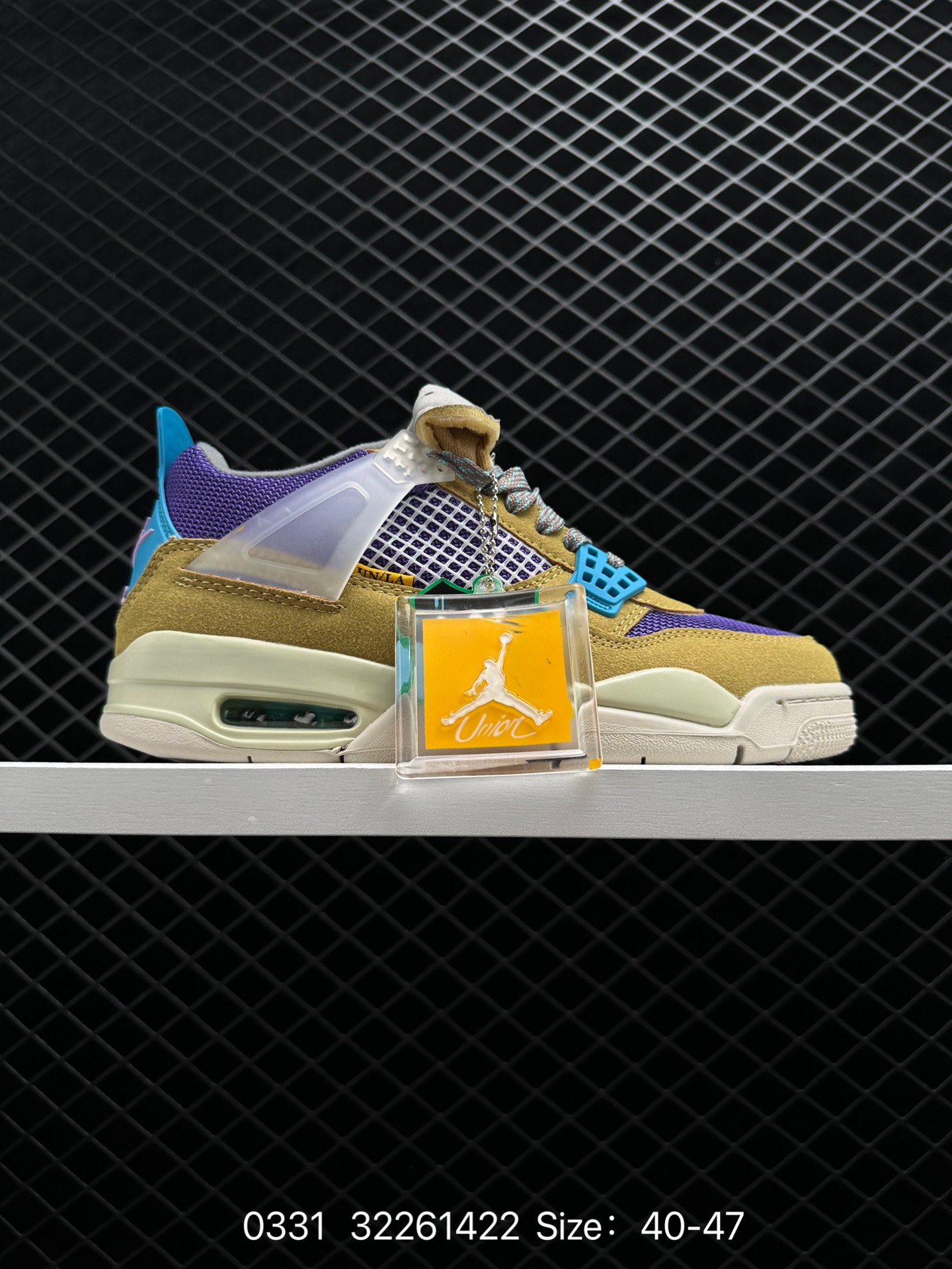 Union x Air Jordan 4“Taupe Haze”AJ4